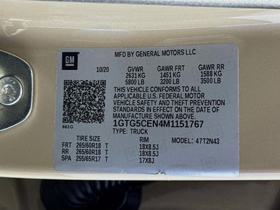 2021 GMC Canyon Elevation