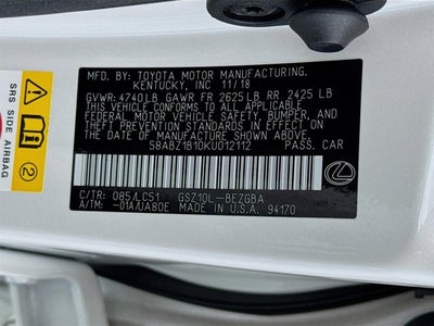 2019 Lexus ES 350 Ultra Luxury