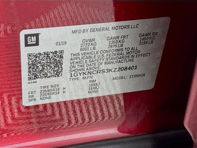 2019 Cadillac XT5 Luxury