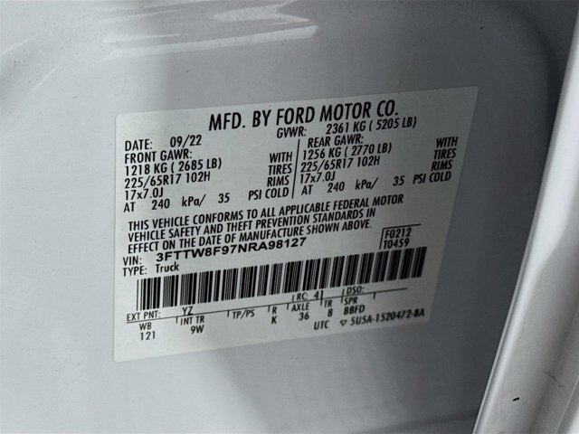 2022 Ford Maverick XL