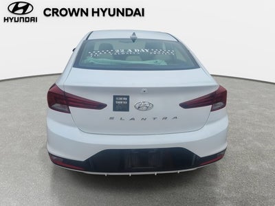 2019 Hyundai Elantra Value Edition