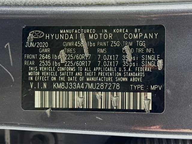 2021 Hyundai Tucson Value