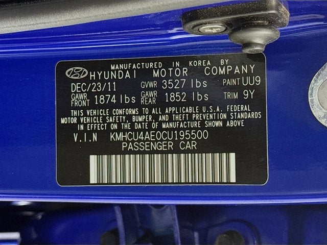 2012 Hyundai Accent GLS