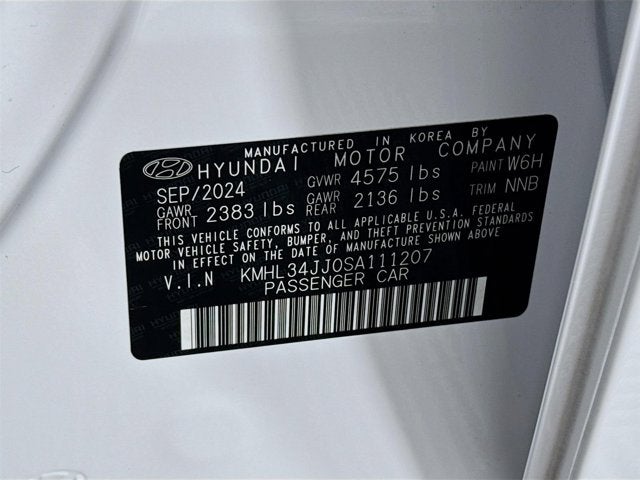 2025 Hyundai Sonata Hybrid SEL
