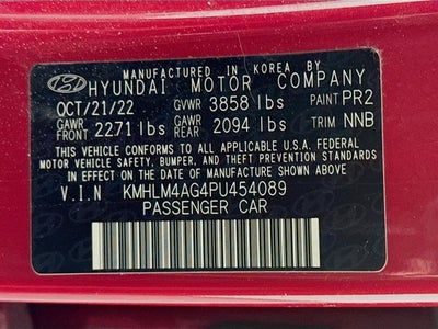 2023 Hyundai Elantra SEL