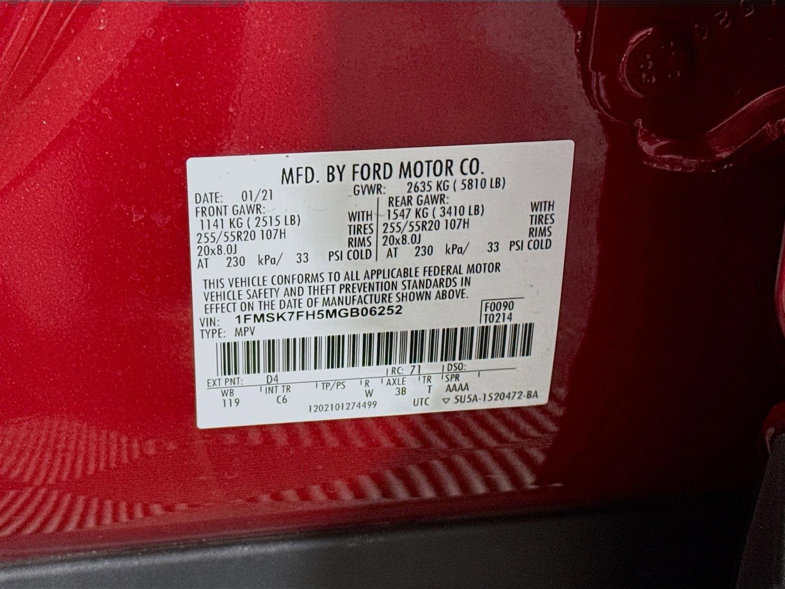 2021 Ford Explorer Limited