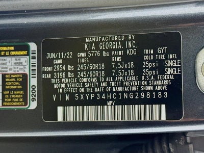 2022 Kia Telluride EX