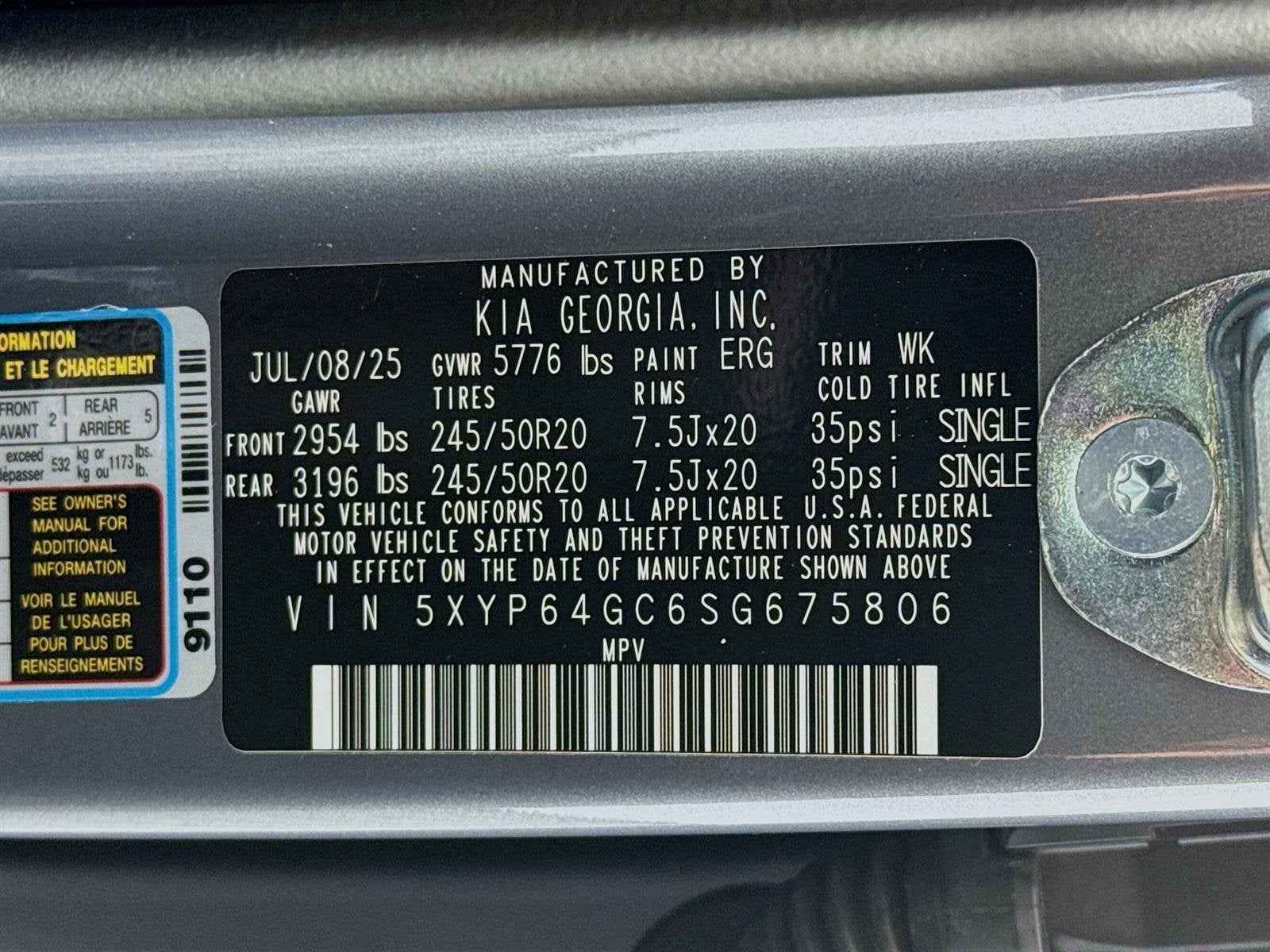 2025 Kia Telluride S