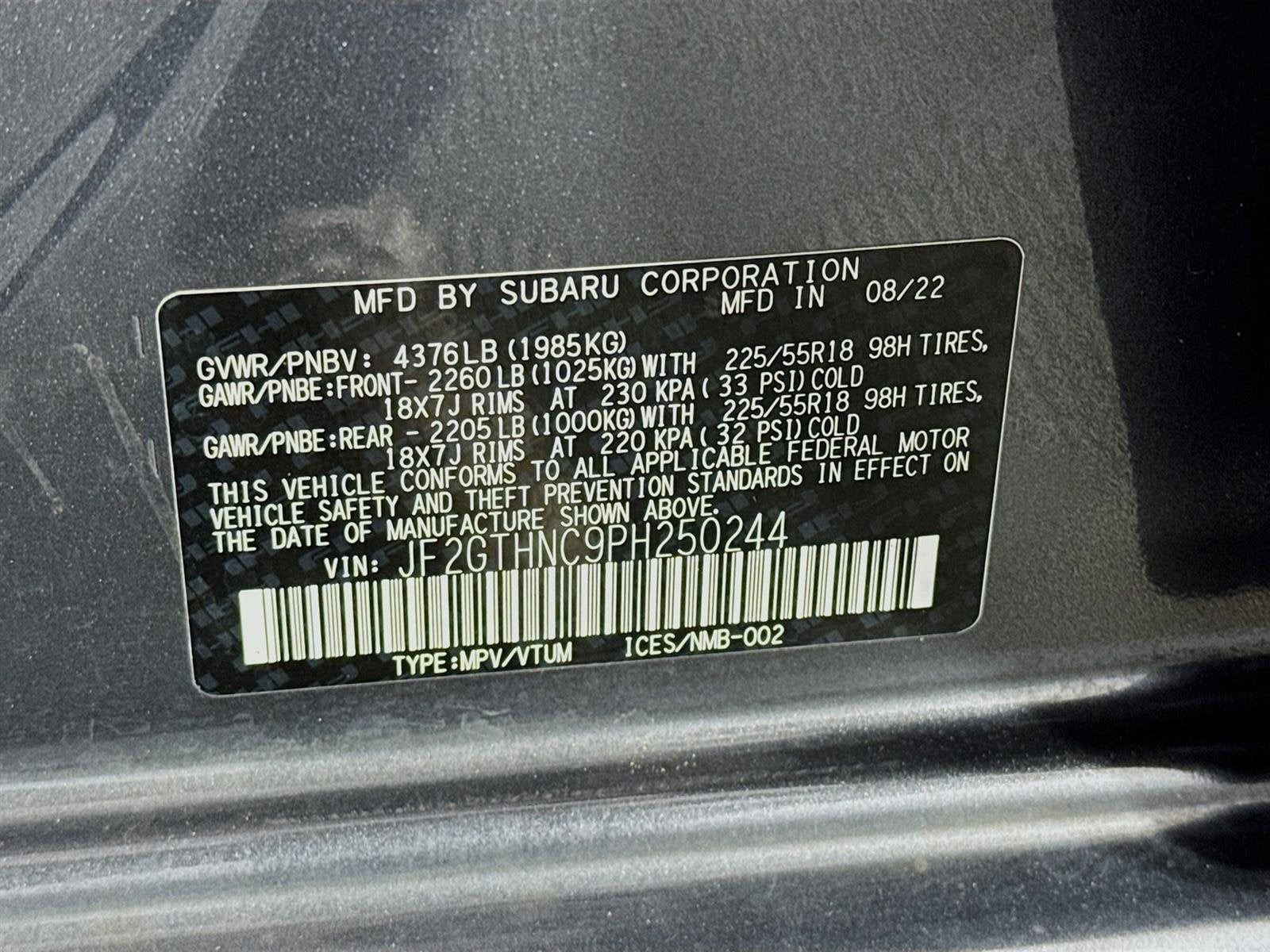 2023 Subaru Crosstrek Limited