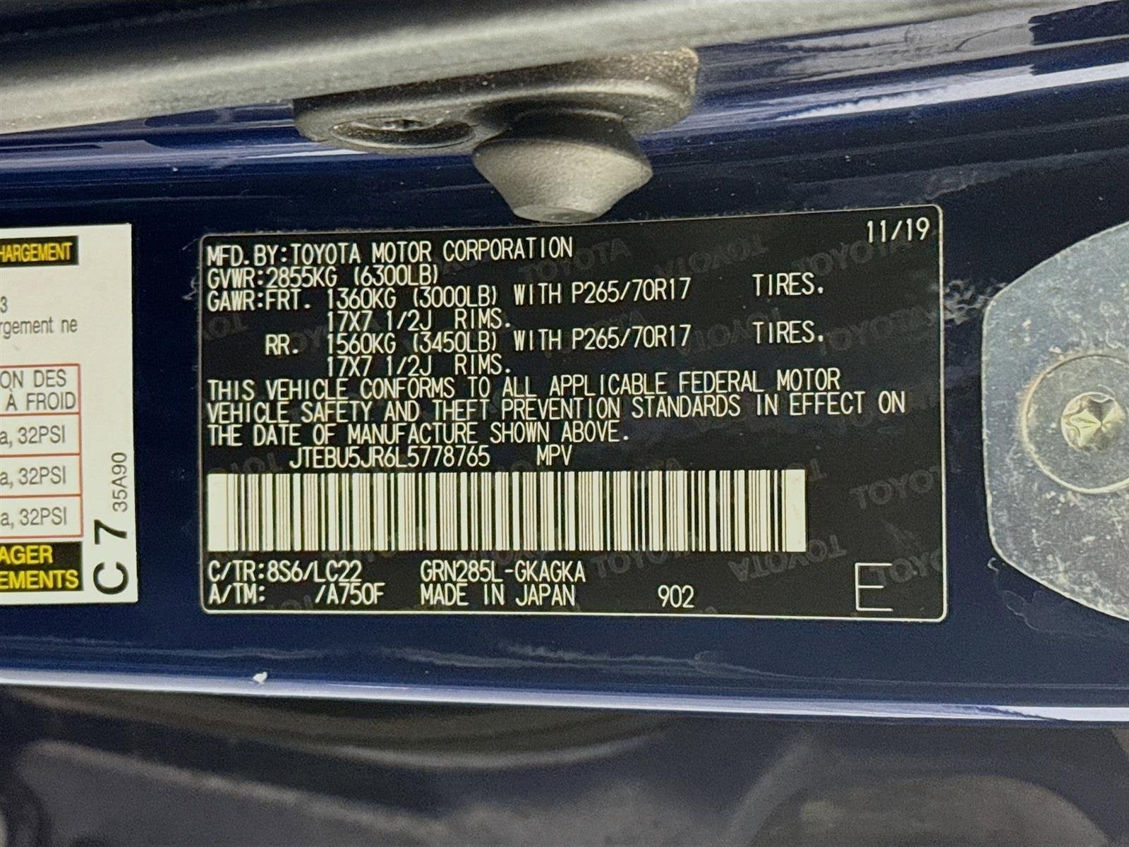 2020 Toyota 4 RUNNER TRD