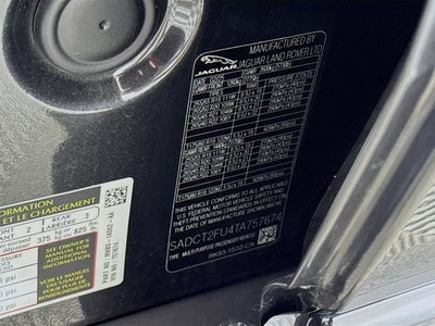 2026 Jaguar F-PACE P400 R-Dynamic S