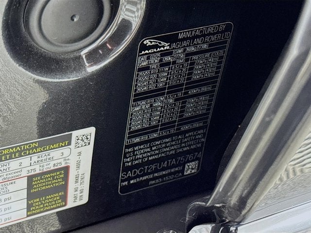 2026 Jaguar F-PACE P400 R-Dynamic S