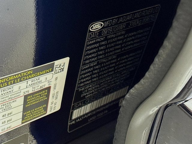 2020 Land Rover Range Rover HSE