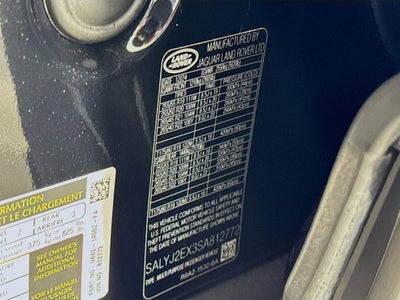 2025 Land Rover Range Rover Velar S