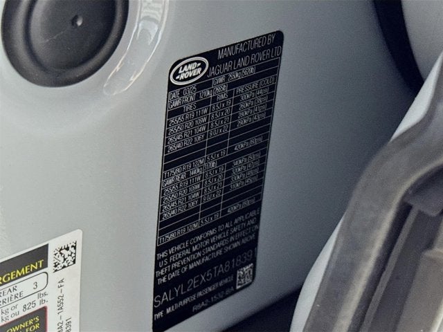 2026 Land Rover Range Rover Velar Dynamic SE