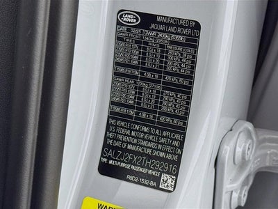 2026 Land Rover Range Rover Evoque S