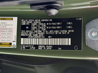 2021 Toyota 4Runner Trail Special Edition