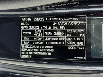 2024 INEOS Grenadier Station Wagon Fieldmaster Edition