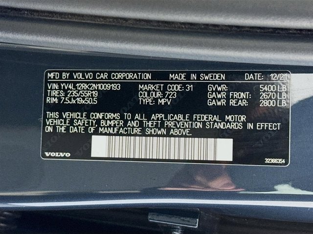 2022 Volvo XC60 Momentum