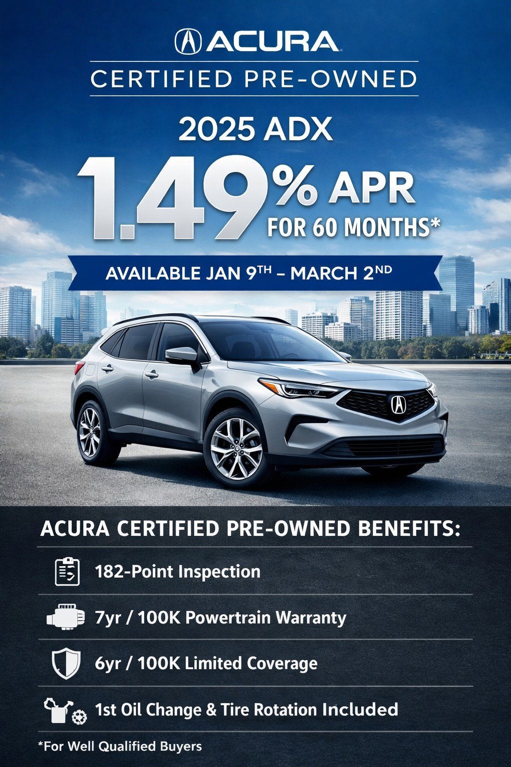 2025 Acura ADX w/A-Spec Package