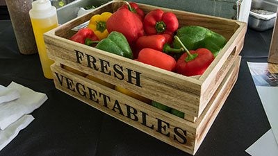 St. Pete Food & Wine Festival - fresh produce